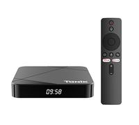 Boîte de télévision, Tanix TX5 Android 14.0 Smart Box EMMC S905Y5 Quad-Core 64 Bits Bras Corter-A53 CPU 4K Sortie BT5.0 2,4 GHz / 5GHz WiFi 100m LAN ENTERNET,4gb+32gb