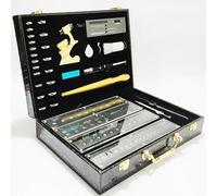 Boîte de test de bijoux, kit d'outils complet avec stylo testeur de diamant, pierre de gravité spécifique, tableau de clarté du diamant, boîte de test de bijoux, haute sensibilité, pour débutants et