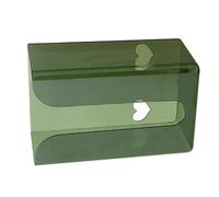 Boîte de tissu mural-distributeur de tissus rectangulaires pour murs sans ongles | Porte de tissu facial pour une installation facile pour salle de bain, cuisine, chambre à coucher, salon