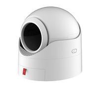 Boîte de Toilette Semi-Automatique pour Chat, entièrement fermée, résistante aux odeurs, très Grande capacité, bac à litière Robot, Pelle autonettoyante, sans entrave, Couverte,