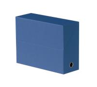 Boite de transfert Oxford 34x25,5 dos 9 toile bleu