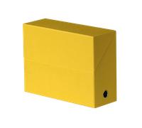 Boite de transfert Oxford 34x25,5 dos 9 toile jaune