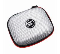 Boîte de transport compacte en EVA pour écouteurs avec fermeture éclair, pochette de rangement pour écouteurs et accessoires de câble USB