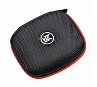 Boîte de transport compacte en EVA pour écouteurs avec fermeture éclair, pochette de rangement pour écouteurs et accessoires de câble USB
