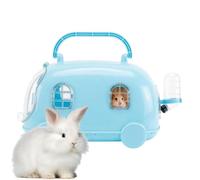 Boîte de transport pour hamster - 27 x 16 x 20 cm - Mignon et respirant | Boîte de transport pour petits animaux - Pour la maison, le voyage, le vétérinaire, le parc, les gerbilles, les furets