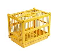 Boîte de transport pour volière - Cage de transport pour oiseaux avec perchoir, enclos de voyage pour petits animaux de compagnie, logement ailé, kit de mobilité extérieur et intérieur | Cage à