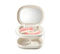 Boîte De Trempage Pour Dentier Conteneur De Trempage Polyvalent Pour