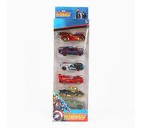 boîte de vengeurs de couleur Voitures 6 pcs-set Avengers Infinity War Alliage Voitures Ensemble Modèle De Cam