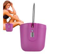 Boîte de verrouillage à plage, boîte clé portable étanche avec code combiné, étui de sécurité, stockage de grande capacité, idéal robuste pour les voyages, la sécurité, l'utilisation des agents immobi
