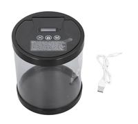 Boîte de verrouillage chronométré, Téléphone Timer Game Game Prison LCD Display Switch Contrôle grande capacité Transparent Look Time Locking Container pour les collations de