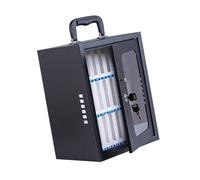 Boîte de verrouillage de téléphone avec poignée pour salle de classe et entreprise Organisation élégante du téléphone couleur