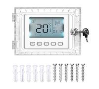 Boîte de verrouillage de thermostat, boîte de verrouillage de thermostat transparente, peut être placée à la maison, au bureau, dans un lieu mobile