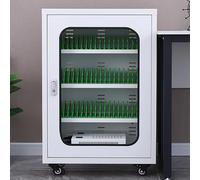 Boîte de verrouillage pour téléphone portable à 50 emplacements et station de charge - Armoire de charge USB pour écoles, églises et aéroports - Rangement sécurisé et recharge rapide pour les