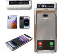 Boîte de verrouillage pour téléphone portable avec minuterie, prise de téléphone portable, boîte de sécurité pour téléphone portable, boîte de sécurité verrouillable, compatible avec les smartphones