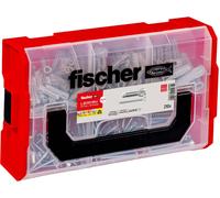 Fischer Boîte de vis et chevilles FIXtainer SX – 210 pièces