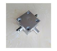 Boîte de vitesses à renvoi d'angle droit, Réducteur à engrenages coniques à angle droit, arbre de sortie 2/3, 15 mm, rapport 1:1, 20 dents, 1,5 m, alliage d'aluminium, acier 45(3 Output Shaft)