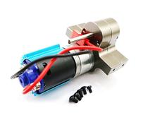 Boîte De Vitesses De Transfert En Métal Avec Moteur 370, Pièces De Rechange Pour Wpl B-16 B-24 B-36 C24 Q60 Q61 Rc Voiture 1:16 Télécommandé Véhicules