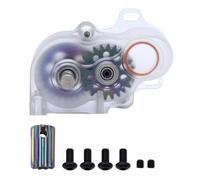 Boîte de vitesses professionnelle en métal à centre bas pour SCX10 1/10 - Transmission de puissance à distance - Boîte de vitesses améliorée