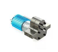 Boîte de vitesses transfert en métal avec moteur à balais 370, for WPL B14 B16 B24 B36 C14 C24 Q60 MN D90 MN99S MN91, changement vitesse amélioré Réparation d'équipement lourd(Light Green)