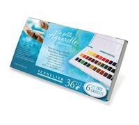 Boîte de voyage La Petite Aquarelle Sennelier 36 1/2 godets