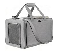 Boîte De Voyage Pour Animaux - Coque De Cabine Spacieuse, Cage À Mouvement Sécurisé, Étui Extérieur Pratique, Abri Respirant Pour Animaux De Compagnie | La Structure De Transport Renforcée Offre Une P