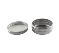 Boîte D'échantillons En Aluminium 60ml Avec Fil Bouteilles De Voyage Pot De Crème Vide Avec Couvercle Pour Pommade De Maquillage 24 Pièces