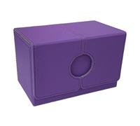 Boîte Decks Carte des Organisateurs Cartes À Échanger avec Doublure en Microfibre Douce pour CCG Strong Magnets Rappelrs Decks Box