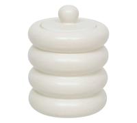 Boîte Déco en Céramique "Mike" 14cm Blanc