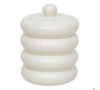 Atmosphera - Boîte déco Mike céramique Blanc 14,711,2cm