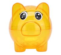 Boîte d'économie d'argent en Plastique Transparent, résistance à la Rupture, Tirelire en Forme de Cochon pour Enfants, Jouet éducatif Durable et sûr pour l'étude de la Chambre des (Petite Taille)