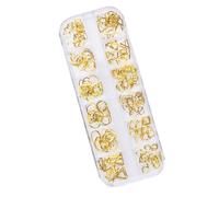 Boîte Décorations pour Ongles en Métal Rivets Élégants, 1 | Finition Métallique, Embellissement Rapide, Usage Maison ou Pratique, pour Techniciens et Loisirs Créatifs