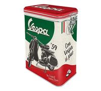 Boîte décorative métallique VESPA ORIGINAL ITALIAN CLASSIC - 7.5 x 11 x 17.5 cm