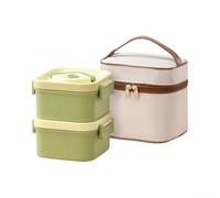 Boîte Déjeuner Isotherme 700ml Étanche Boîte Déjeuner Isotherme(Green)