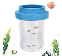 Boîte d'élevage d'aquarium - Filet flottant - 1 pièce d'incubateur - Récipient d'isolation pour crevettes Guppy Betta - Pour la maison, le salon - Accessoire transparent à double couche