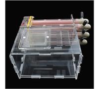 Boîte d'élevage de fourmis, ferme de fourmis, 6 tubes à essai en bambou, nid de fourmis, bricolage, maison de fourmis en acrylique, zone d'alimentation, ferme, atelier de fourmilière, château d'élevag