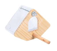 Boîte d'élevage de perroquets - Nid de cage en bois acrylique transparent, gris transparent | Nichoir de protection pour calopsitte, perruche, conure, mésanges, autres oiseaux, conception facile à lav