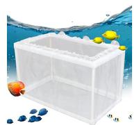 Boîte d'élevage de poissons, boîte d'isolation en maille, filet de séparation de poissons juvénile, boîte d'élevage de poissons, idéale pour l'élevage, l'isolement ou la domestication de la boîte