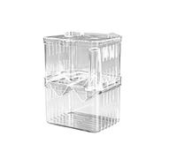 Boîte d'élevage de poissons - Double couche flottante avec ventouses, boîte d'isolation pour poissons d'aquarium, pour hôtel, hall, bureau, animalerie, café, crevettes