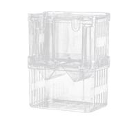 Boîte D'élevage De Poissons - Éleveur D'aquarium, Séparateur De Bébés Poisons avec Ventouses, Isolation D'aquarium De Pêche | Configuration Sûre des Nouveau-nés pour Poissons Clowns, Guppy Et Crevett