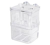 Boîte d'élevage de poissons - Incubateur d'écloserie pour aquarium | Boîte d'élevage d'aquarium | Boîte d'accclimation pour poissons | Éleveur d'écloserie pour bébés poissons, poissons-clowns et guppy