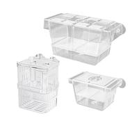 Boîte D'élevage De Poissons - Réservoir D'incubateur Acrylique, Diviseur D'Aquarium, Accessoire De Boîte pour Éleveur D'Aquarium | Jardin D' pour Une Utilisation dans La Zone De Récupération De