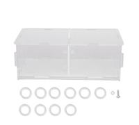 Boîte d'élevage de Reptiles en Acrylique, boîte d'alimentation Transparente et Durable pour aménagement paysager d'insectes avec cloison Mobile pour Combattre Les grillons et Les