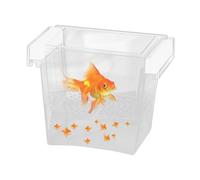 Boîte d'élevage - Réservoir d'incubateur 5,12x2,76x3,94 pouces | Boîte d'élevage de poissons, pour aquarium, aquarium, conteneur d'alimentation pour pépinière, incubateur, diviseur pour œufs Betta