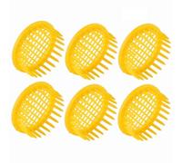 Boîte d'élevage Yizisecce Queen Bee, pour Un équipement d'apiculture cellulaire, 6 PCS Queen Cage, Cadre de Ruche en Plastique, pour Les Fournitures d'aboncations par Les Ruban