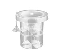 Boîte d'éleveur de poisson pour aquarium, boîte d'éleveur pour aquarium - Boîte d'isolement des poissons flottés - Cas d'acclimatation réglable à côté réutilisable pour le frai aquatique de l'eau salé