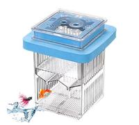 Boîte D'éleveur Guppy - Boîte D'éleveur De Poissons D'aquarium | Petit Habitat Pour Animaux De Compagnie, Pépinière De Poisson, Cas D'éleveur De Chariot À Poissons À Guppy, Cas De Soins Incubés Pour L