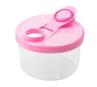 Boîte d'emballage pour lait en poudre, récipient pour préparation, organisateur d'alimentation de bébé, bec distributeur rapide, design portable, 9,5 x 9,5 x 7,1 cm, pour hôpital, maison, camping