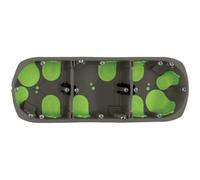 Boîte d'encastrement - 3 postes - Ø 67 mm - Profondeur 50 mm - R'Box - 500350 - Bizline