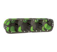 Boîte d'encastrement - 4 postes - Ø 67 mm - Profondeur 40 mm - R'Box - 500440 - Bizline