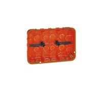Boite d'encastrement Batibox multimatériaux grand format - 2x3 postes / 2x6/8 modules - profondeur 50mm